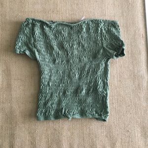 Off the shoulder shirt